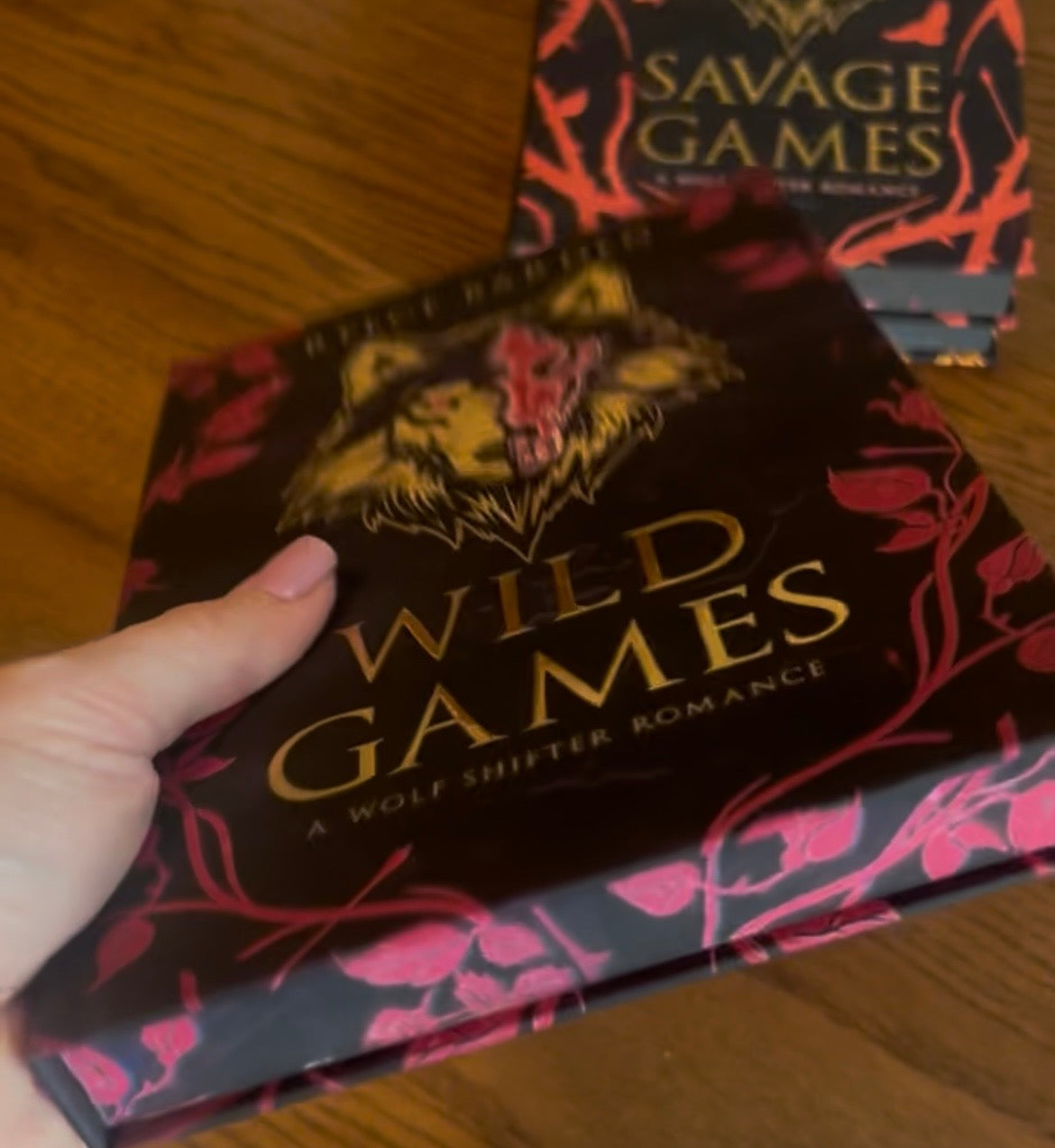 Wild Games Deluxe Foiled Hardback with sprayed edges
