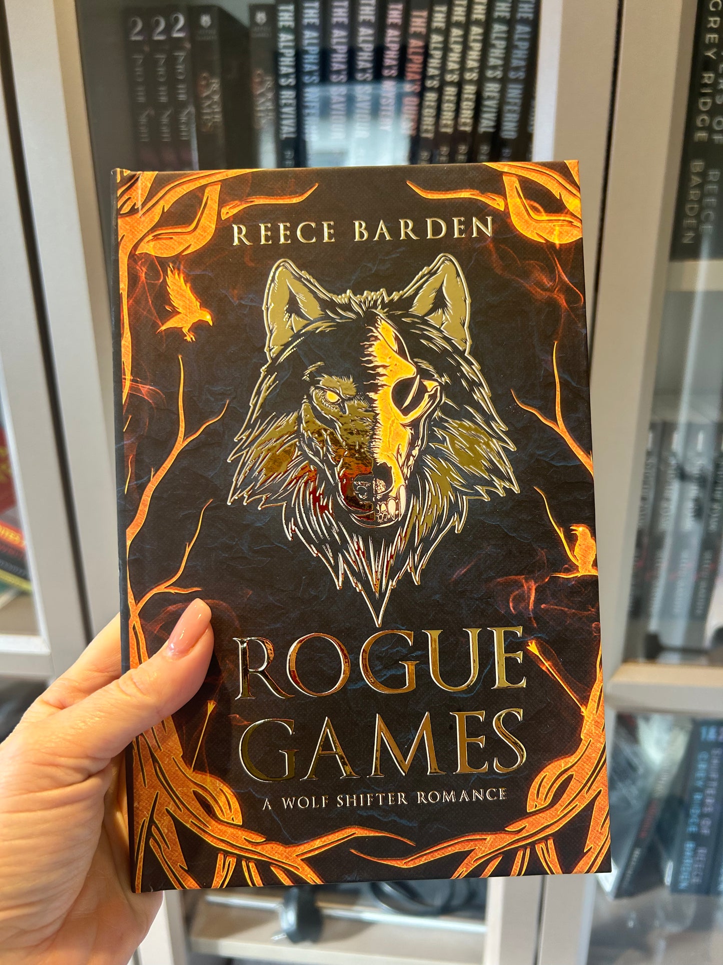 Rogue Games Deluxe Foiled Hardback with sprayed edges