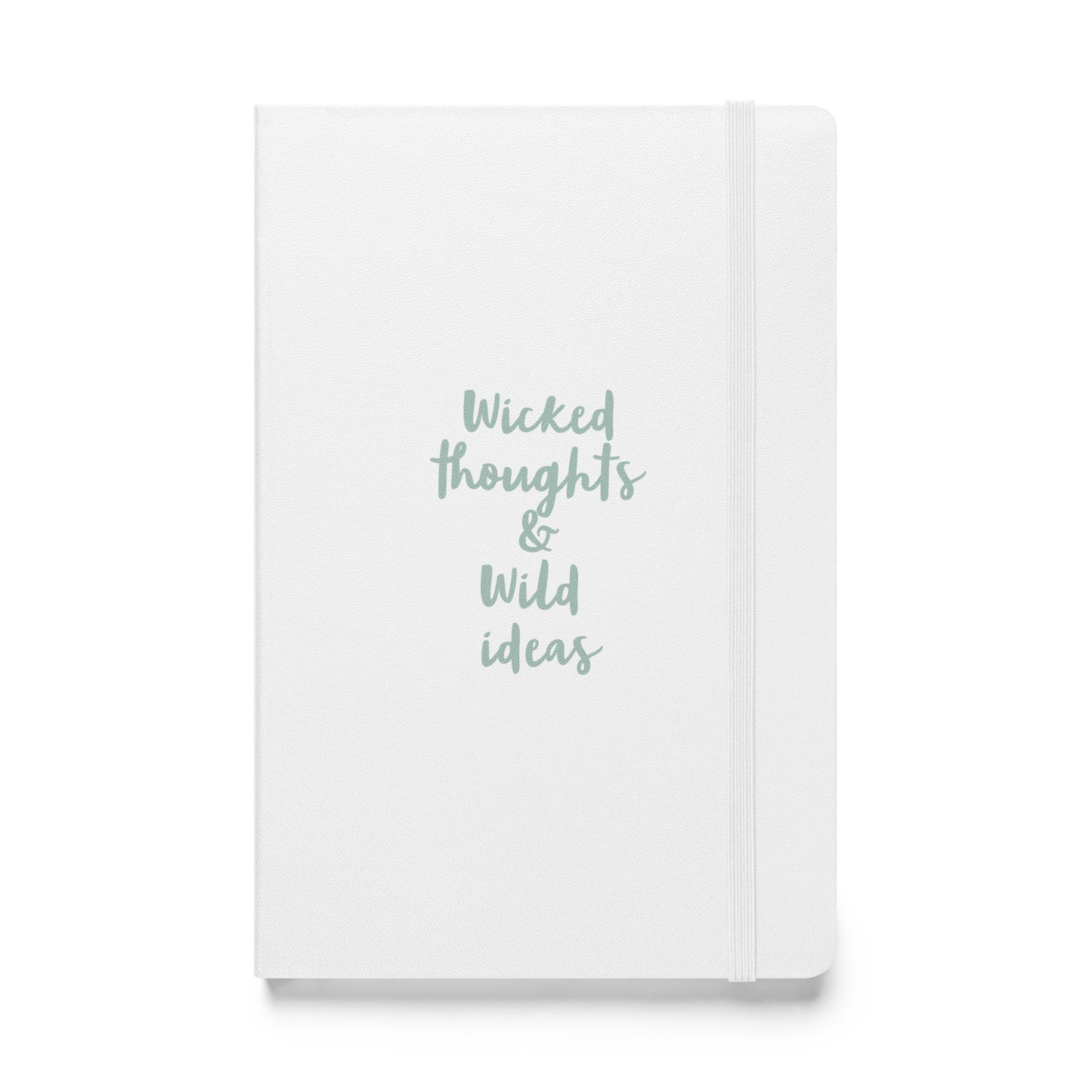 Hardcover bound notebook