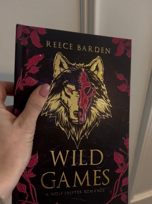 Wild Games Deluxe Foiled Hardback with sprayed edges